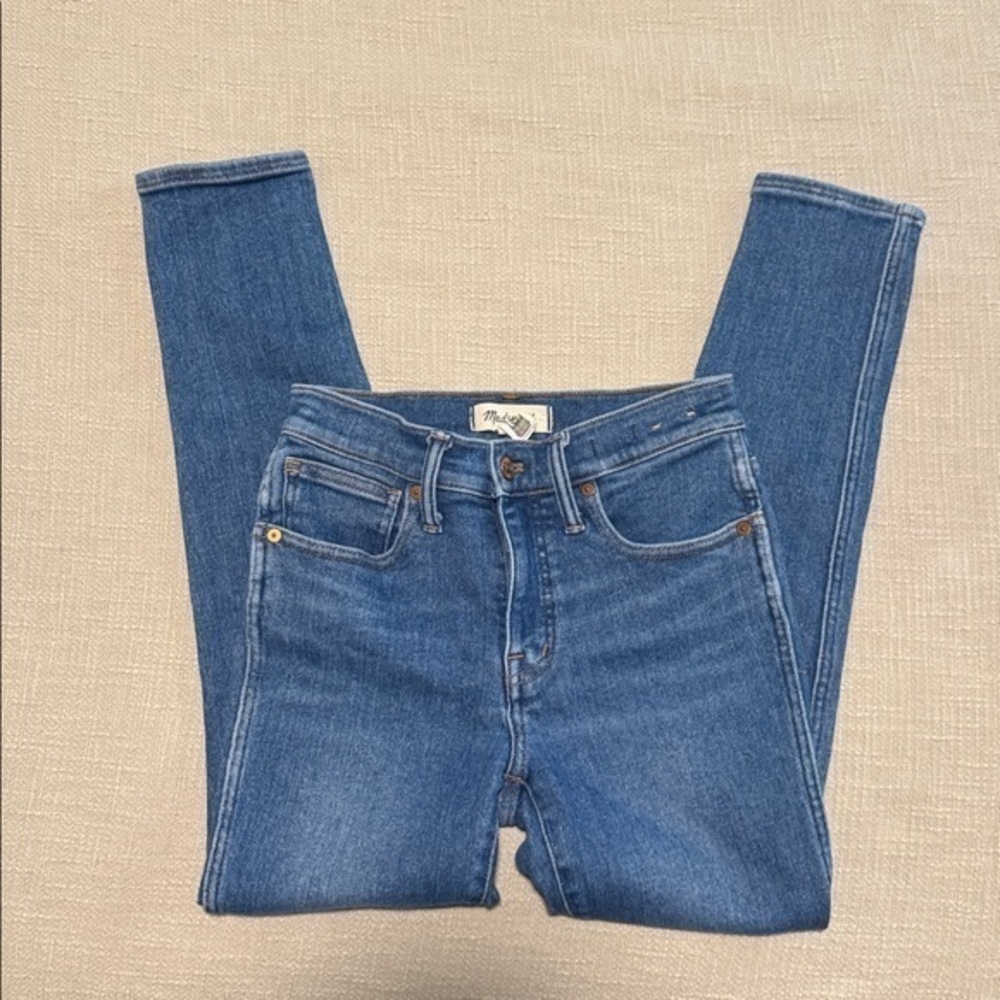 Madewell Blue Stretch Skinny Jeans Petite Size 25P
